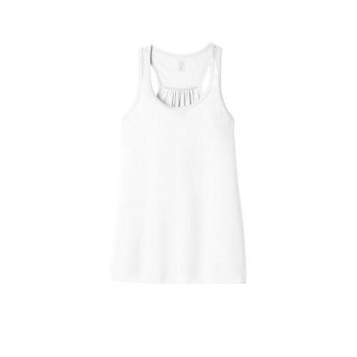 BELLA+CANVAS Women's Flowy Racerback Tank.