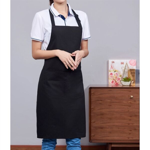 12 oz. 100% Cotton Waterproof Kitchen Apron w/ 2 Pockets