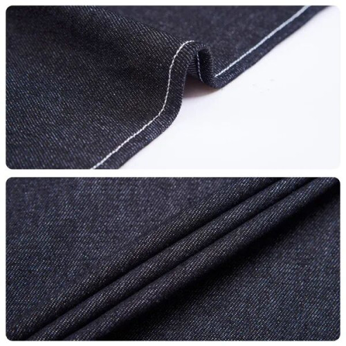 Cotton Denim Kitchen Aprons w/ Cross Strap & 3 pockets