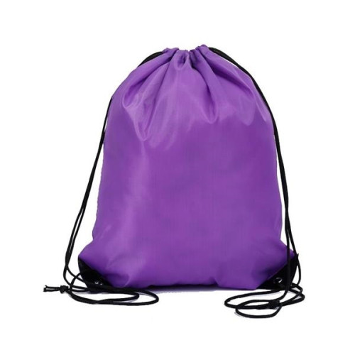 210D Sublimated Drawstring Bag w/ Reinforced Edge 14" x 17"