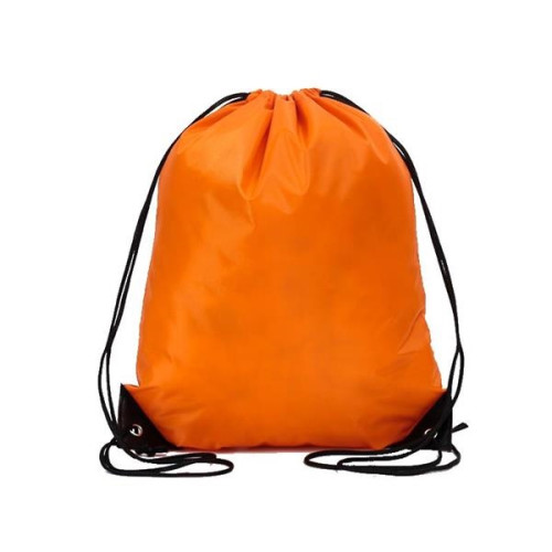 210D Sublimated Drawstring Bag w/ Reinforced Edge 14" x 17"