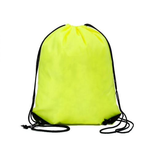 Polyester Drawstring Bag w/ Reinforced Corner (13.5"x16.5")