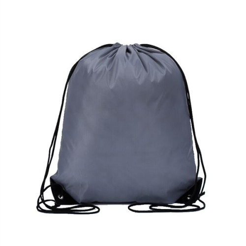 Polyester Drawstring Bag w/ Reinforced Corner (13.5"x16.5")