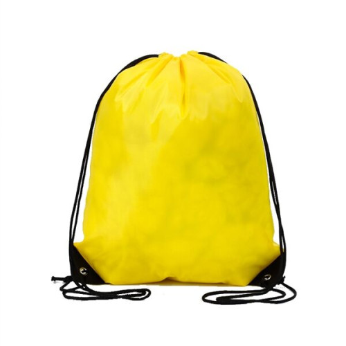 Polyester Drawstring Bag w/ Reinforced Corner (13.5"x16.5")