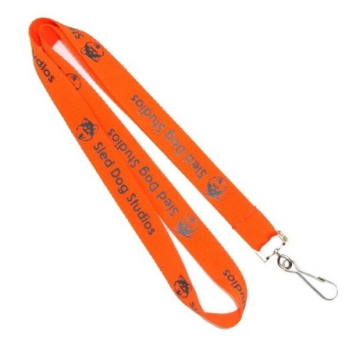 3/4" Silkscreen Custom Polyester Lanyards