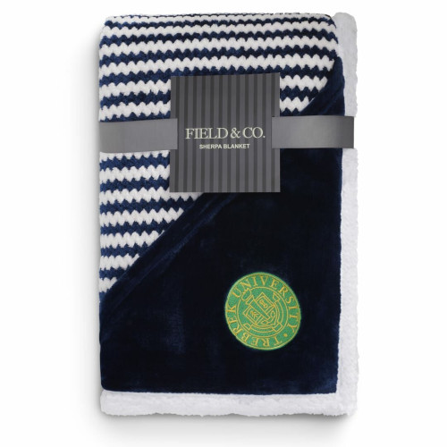 Field & Co.® Chevron Striped Sherpa Blanket