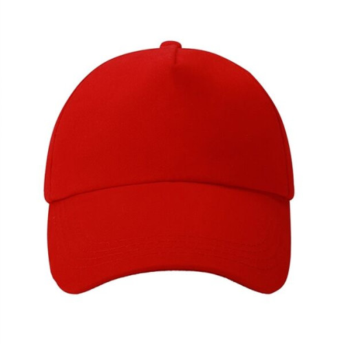 Twill Cotton Two-Tone 5 Panel  Structured Cap w/ Hook & Loop