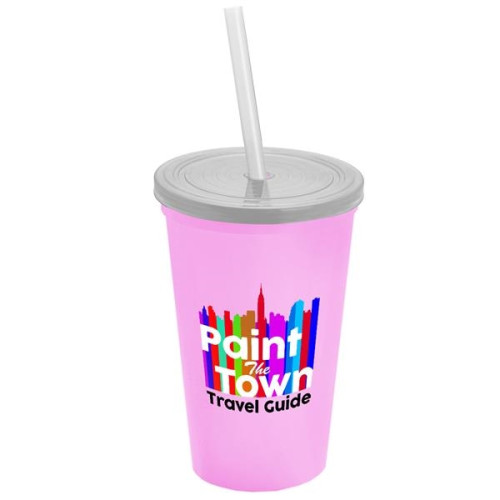 22 oz. Straw-n-Lid Single-wall Tumbler - Digital