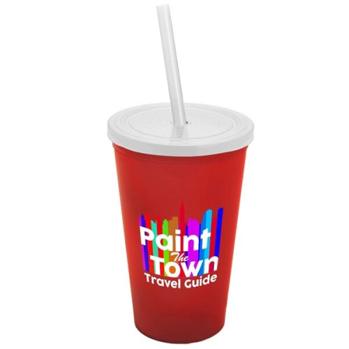 22 oz. Straw-n-Lid Single-wall Tumbler - Digital