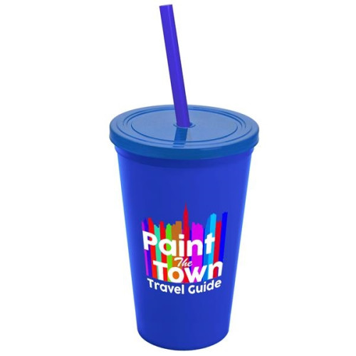 22 oz. Straw-n-Lid Single-wall Tumbler - Digital