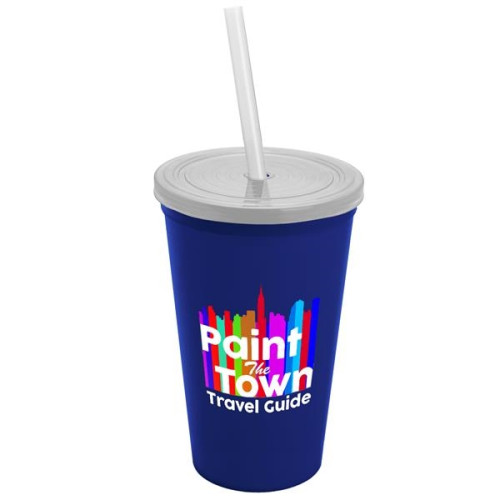 22 oz. Straw-n-Lid Single-wall Tumbler - Digital