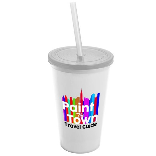 22 oz. Straw-n-Lid Single-wall Tumbler - Digital