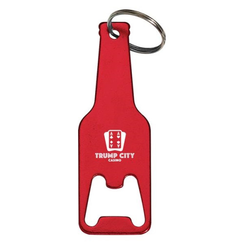 Bottle Shaped Opener Key Tag