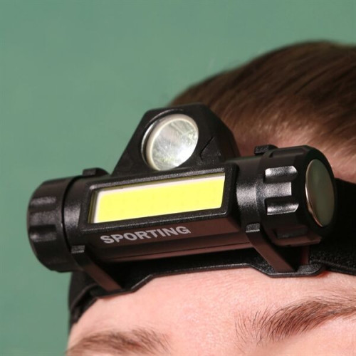 Nocturnal LED & COB Rechargeable Headlamp