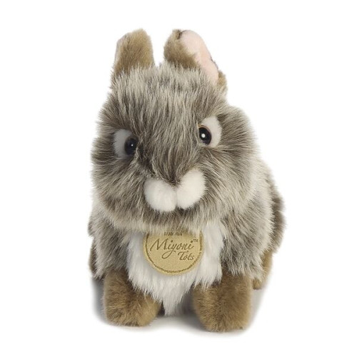 7" Baby Bunny Grey