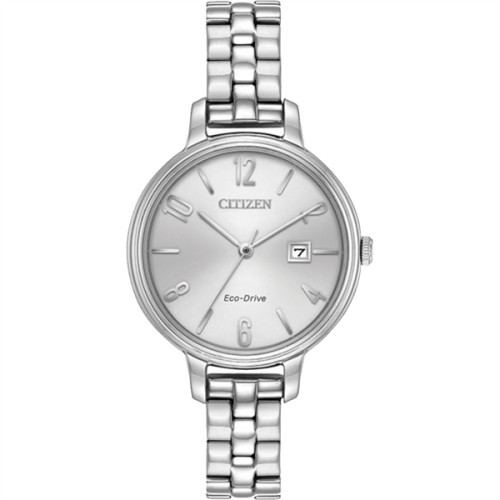 Citizen Eco-Drive Women's Silhouette SS Bracelet Watch