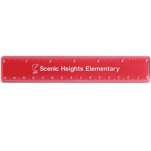 6" Plastic Ruler