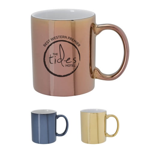 12 Oz. Iridescent Ceramic Mug