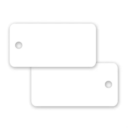 Plastic Rectangle Keytag