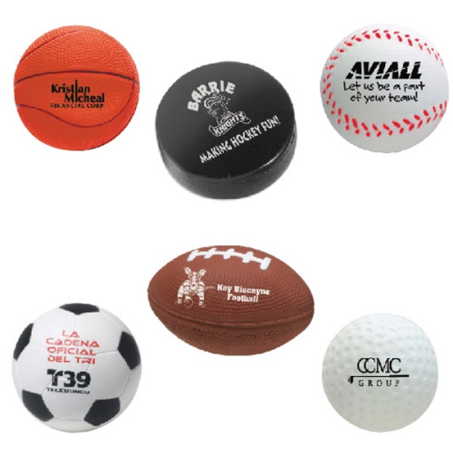Hockey Puck Shaped Stress Reliever
