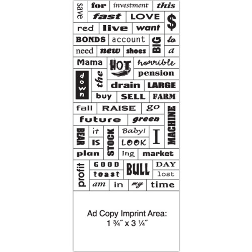 55 Words Message Magnet