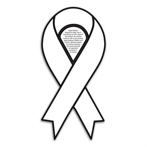 Ribbon Car Sign Magnet