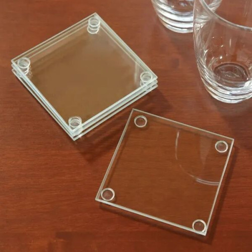 Economy Glass Coaster Set