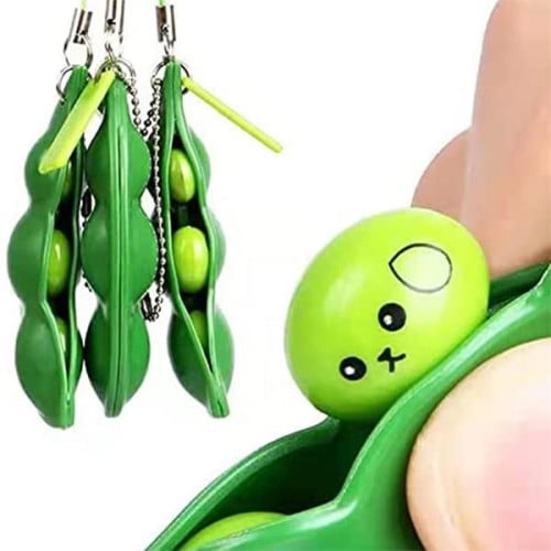 Squeeze Soybean Fidget Toys