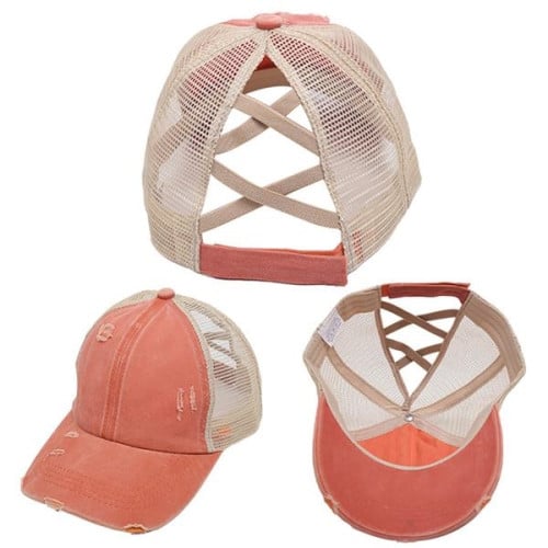Criss Cross Hat Womens Baseball Cap
