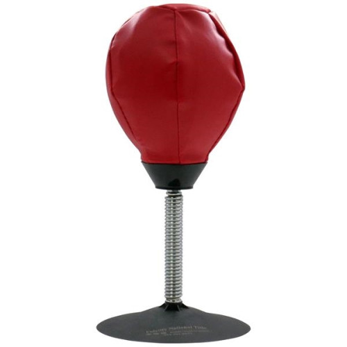Desktop Punch Bag with Suction Cup and Pump - Stress Buster