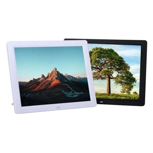 12" Digital Picture Frame Plays Video, Music and Slide Show