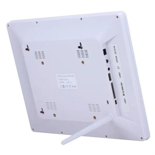 12" Digital Picture Frame Plays Video, Music and Slide Show