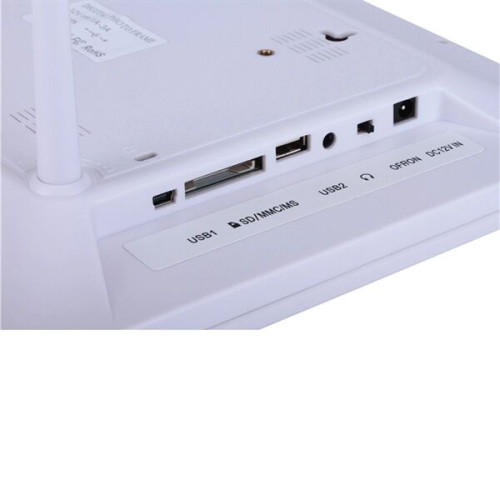 12" Digital Picture Frame Plays Video, Music and Slide Show
