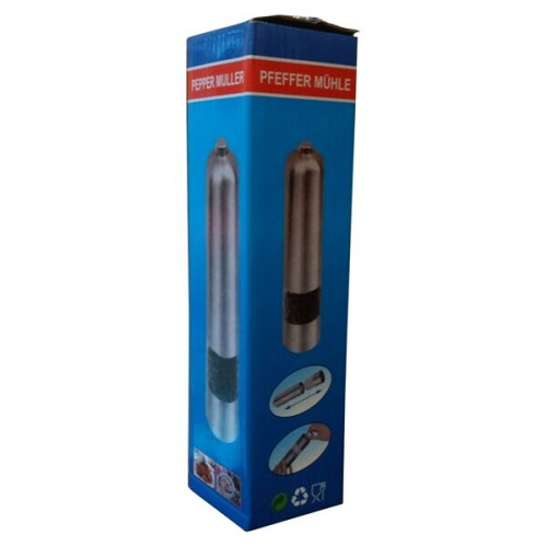 Stainless Steel Electric Salt and Pepper Grinder