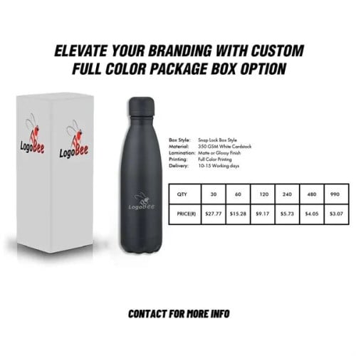 ArticFire 17 Oz. Double Wall Stainless Steel Bottle Screw