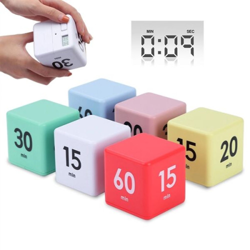 Flip Cube Timer Productivity And Time Management Tool