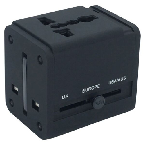 UNIVERSAL INTERNATIONAL TRAVEL AC ADAPTER WITH USB PORT