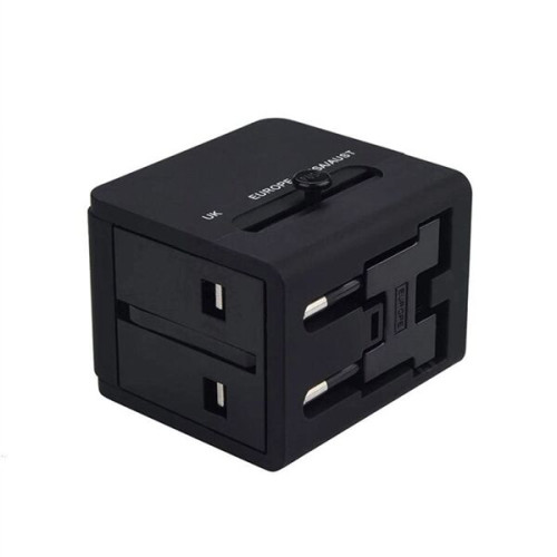 UNIVERSAL INTERNATIONAL TRAVEL AC ADAPTER WITH USB PORT