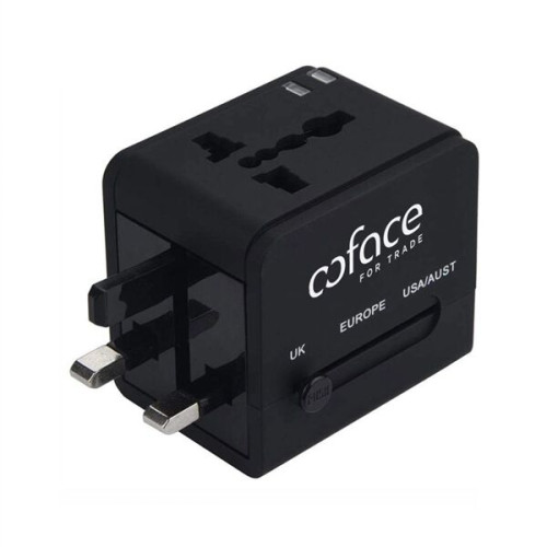 UNIVERSAL INTERNATIONAL TRAVEL AC ADAPTER WITH USB PORT