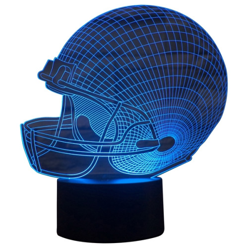 Football Helmet 3D LED Lamp