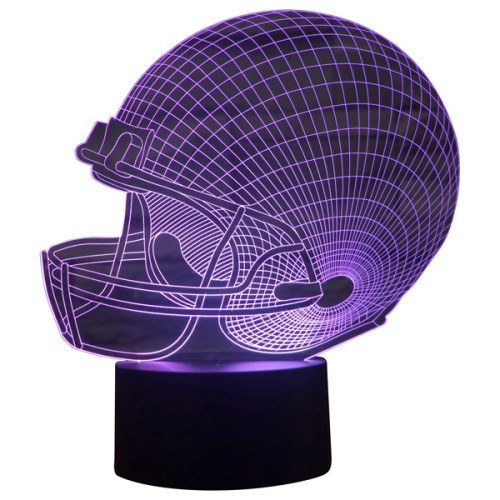 Football Helmet 3D LED Lamp
