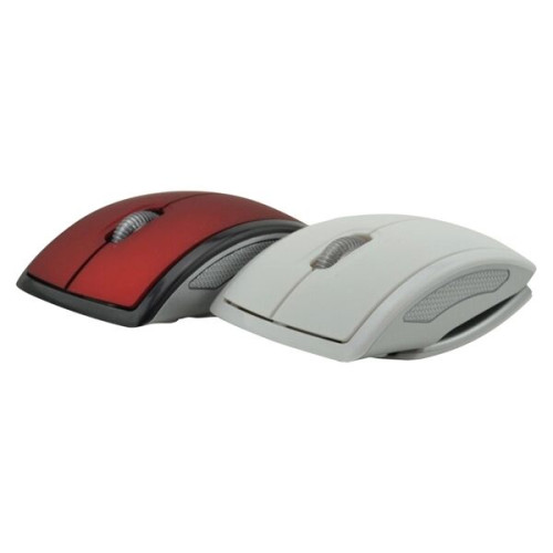 Curved Optical Mouse w/ USB Receiver Wireless