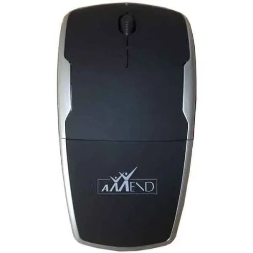 Curved Optical Mouse w/ USB Receiver Wireless