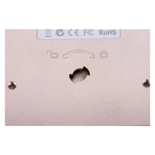 Metal 12" Digital Picture Frame Plays Video, Music and Slide