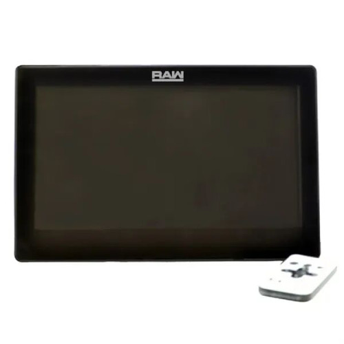 Metal 12" Digital Picture Frame Plays Video, Music and Slide