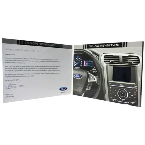 VidU 2.4" HD Video Mailer And Brochure With Full Color Print