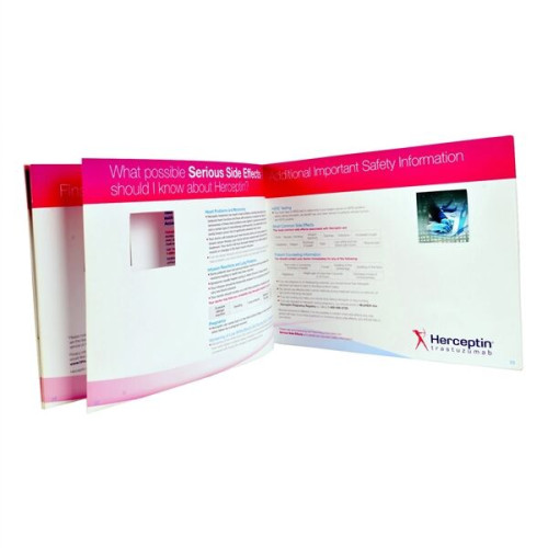 VidU 2.4" HD Video Mailer And Brochure With Full Color Print
