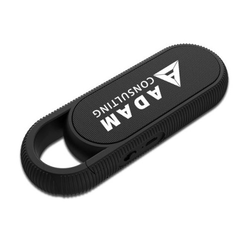 Portable Bluetooth Speaker With Carabineer
