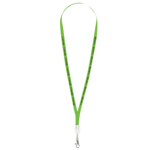 2 in 1 Lanyard USB charging and data cable for iPhone and An