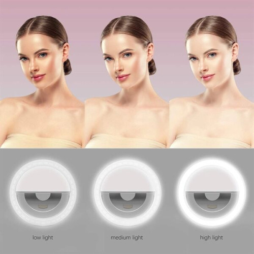 Clip On Ring Light For Selfie And Zoom Video Conference